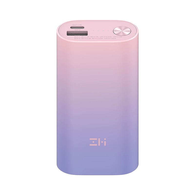 88VIP：ZMI 充电宝10000mAh30W快充20W闪充便携小巧充电宝 60.04元