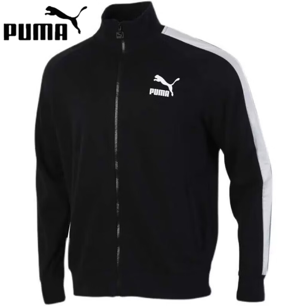 PUMA 彪马 外套男2024夏季新款跑步立领运动服休闲薄款男士外套530268-01 530268-0