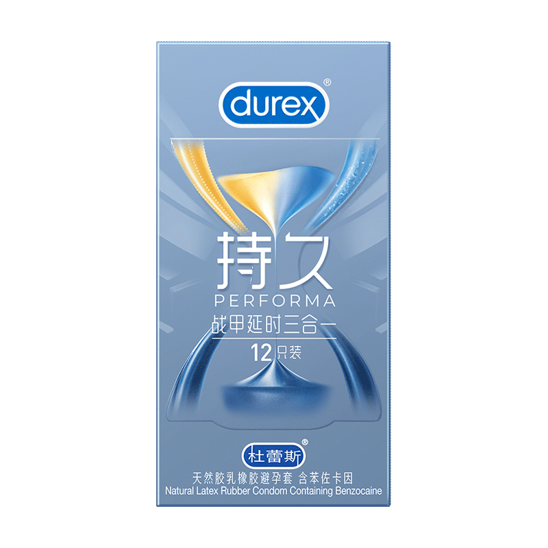 杜蕾斯 战甲持久延时四合一避孕套 战甲延时三合一12只 69.4元（需买2件，需