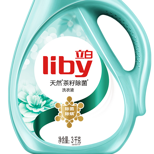 Liby 立白 天然茶籽除菌洗衣液 3kg 山茶幽香 26.5元