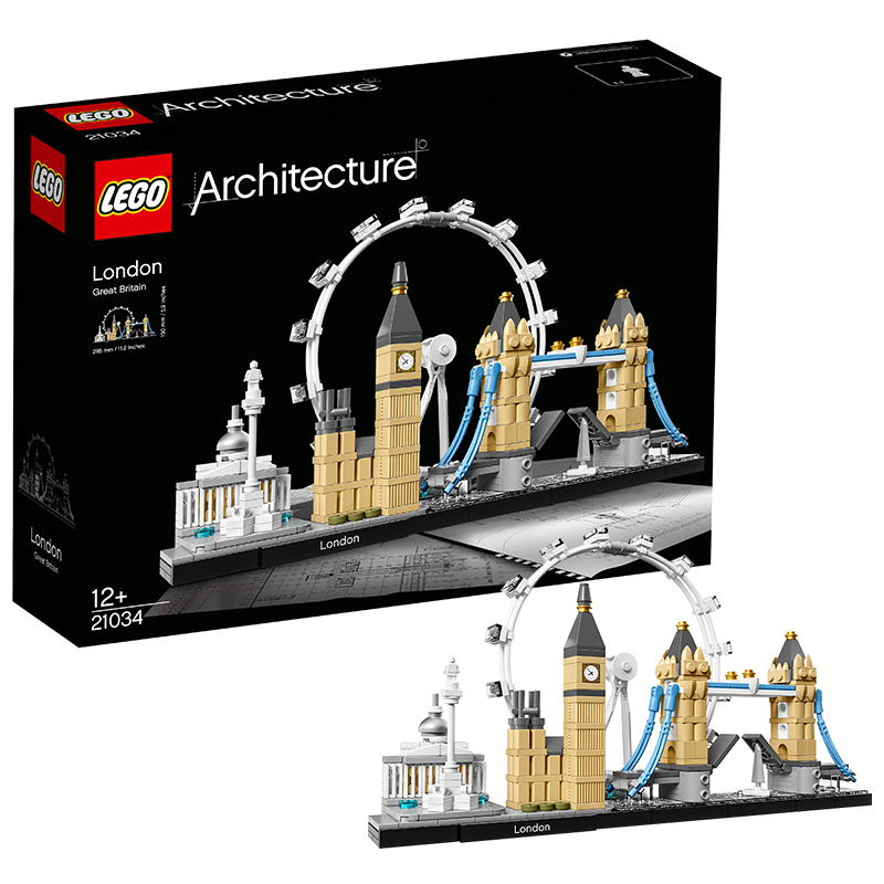 LEGO 乐高 建筑系列21034 伦敦 乐高积木礼品拼装玩具粉丝收藏 299元（需用券
