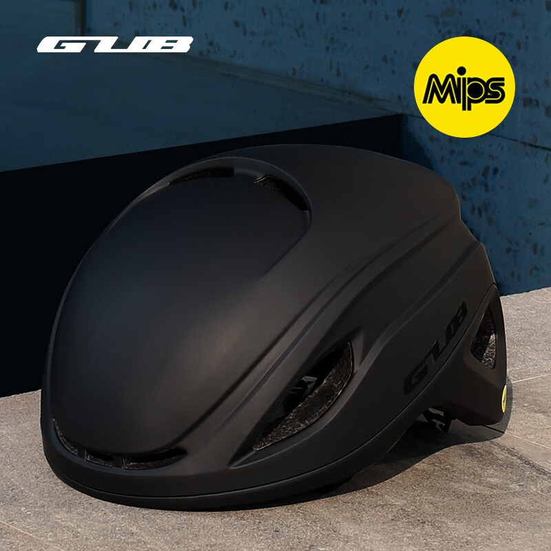 GUB MIPS自行车头盔M5-哑黑-mips系统+一体包边 L码（适合头围58-62cm） 282.31元（