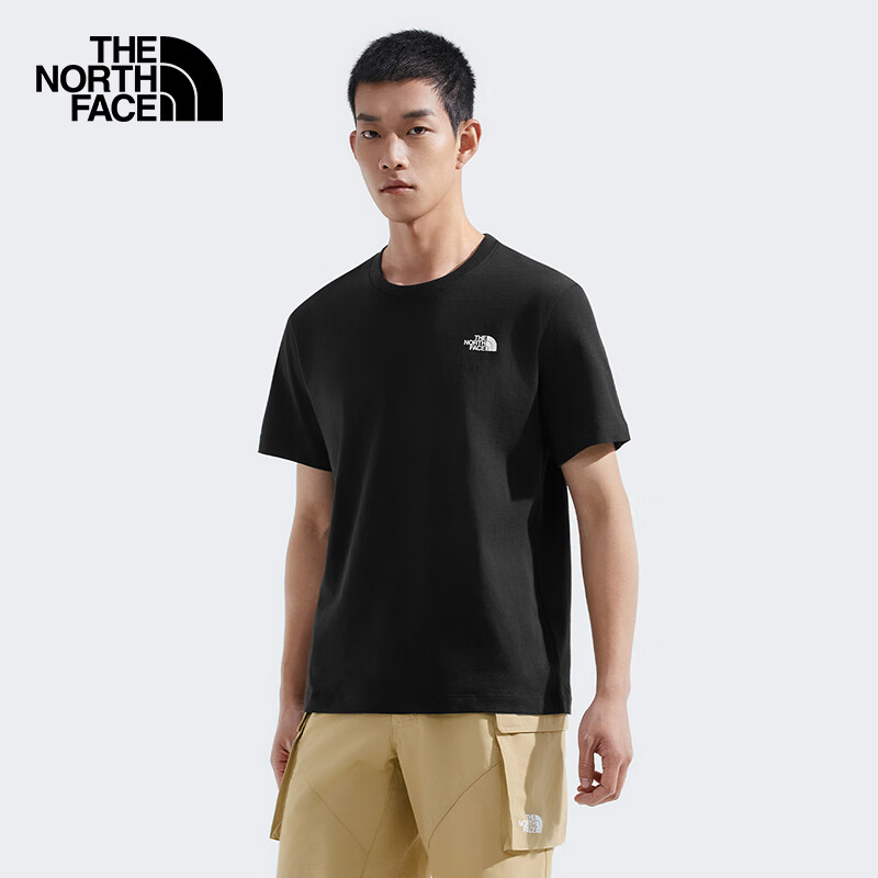 THE NORTH FACE 北面 户外休闲舒适透气圆领半袖春夏棉T恤 8EYA JK3 2XL 168元