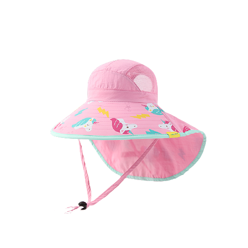 儿童节好礼、PLUS会员：柠檬宝宝 儿童防晒遮阳帽 樱花粉小马 37.55元包邮