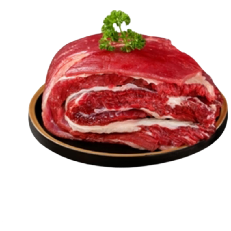 伊民康洋 宁夏黄牛肉生鲜国产原切谷饲牛腩 净重4斤 清真食品 源头直发 119.79元(plus)