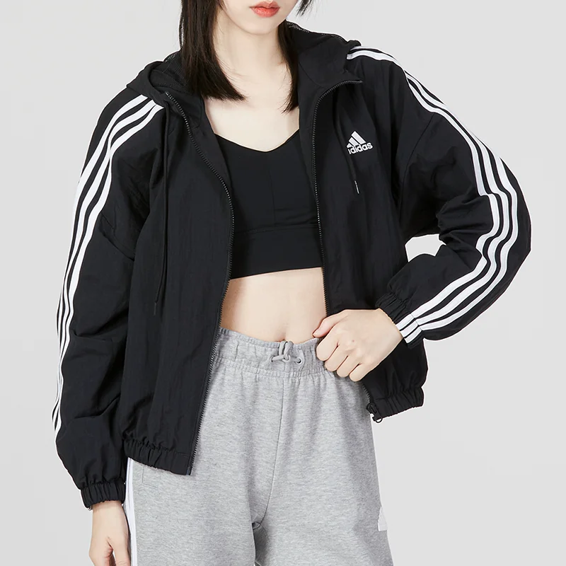 阿迪达斯 女子梭织夹克透气舒适休闲上衣户外运动潮流外套 280.9元 - 86线报