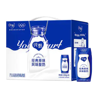 纯甄 蒙牛纯甄原味风味酸奶200g*16盒优质乳蛋白营养早餐酸奶整箱 44.9元 - 86线报 纯甄 蒙牛纯甄原味风味酸奶200g*16盒优质乳蛋白营养早餐酸奶整箱 44.9元 - 86线报