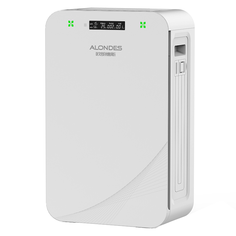 ALONDES 德国欧朗德斯空气净化器医护级家用除甲醛分解数显除菌烟尘味A5s 3799