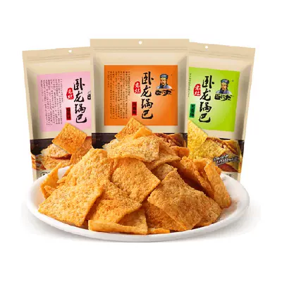 88会员：卧龙 老灶锅巴300g*3包 11.7元+1.2元淘金币（返卡后）