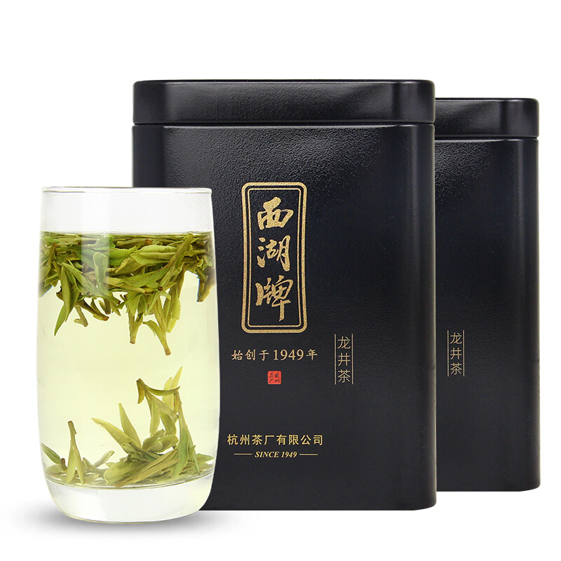 西湖牌 绿茶 特级 100g 2罐 146.25元