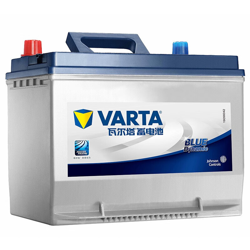 VARTA 瓦尔塔 汽车电瓶蓄电池蓝标80D26 12V 雷诺科雷傲/丰田RAV4/皇冠/索兰托 上