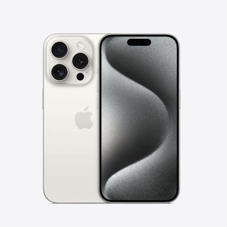 Apple 苹果 iPhone 15 Pro 5G手机 256GB 白色钛金属 8699元（需用券）