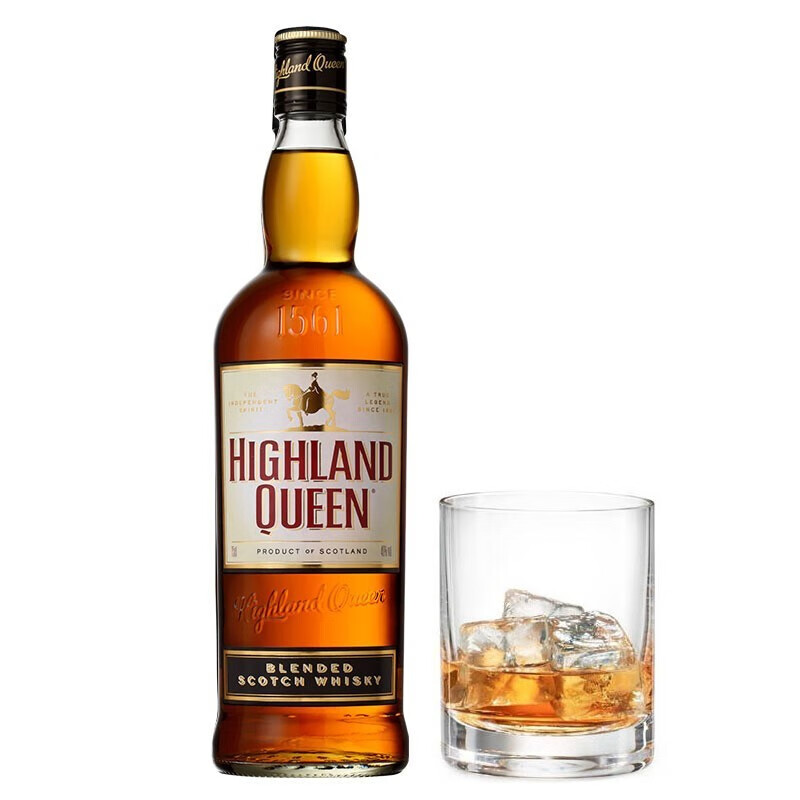 HIGHLAND QUEEN 高地女王 3年波本桶调配（双支装） 79.9元（需用券）