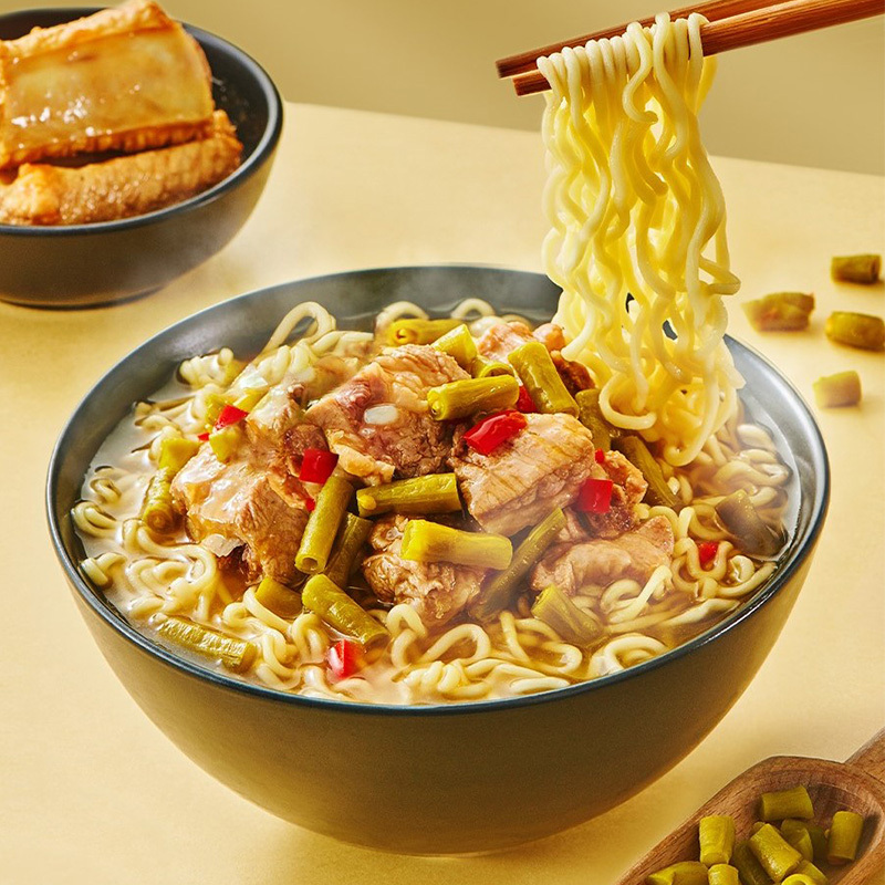统一老坛酸豆角排骨面5袋1251元