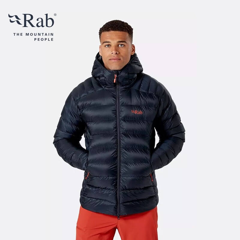 限地区、PLUS会员：Rab 睿坡 800篷 连帽鹅绒羽绒服 523g QDN-85 1378.81元（需领券