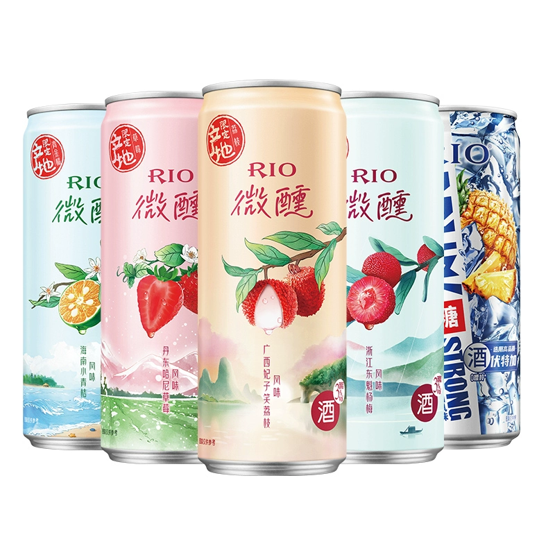 RIO 微醺强爽混合330ml*5罐 ￥24.6