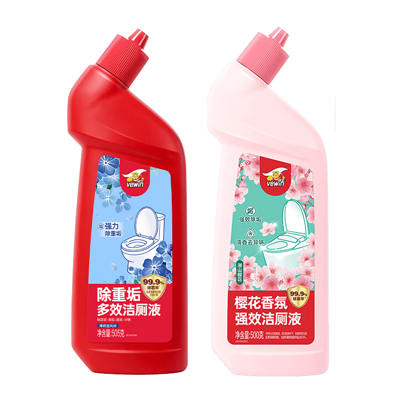 威王 洁厕剂 500g*2 450g*1马桶厕所清洁剂去异味强力除垢去黄洁厕液剂 混香多