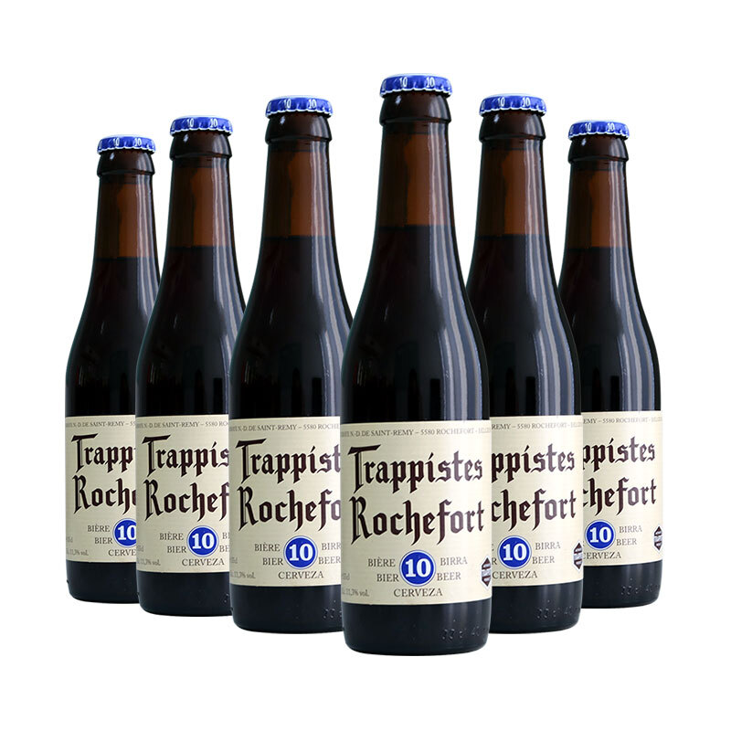 88VIP：Trappistes Rochefort 罗斯福 10号 修道院四料啤酒 330ml*12瓶 136.55元包邮（双