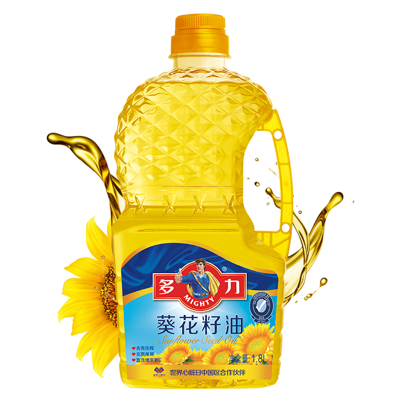 多力 葵花籽油1.8L 31.9元