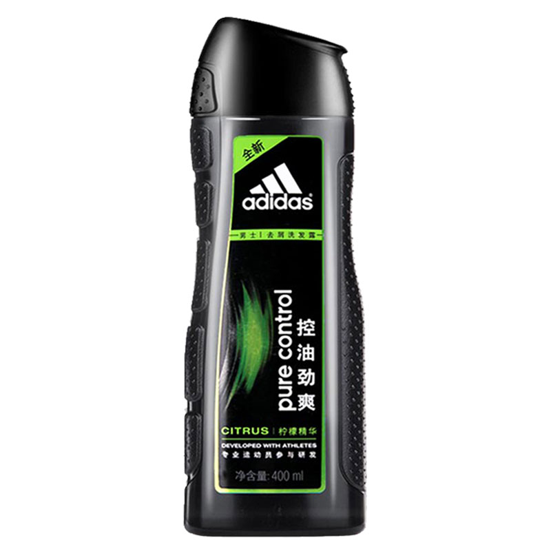 adidas 阿迪达斯 男士控油劲爽去屑洗发400ml 10.72元（需用券）