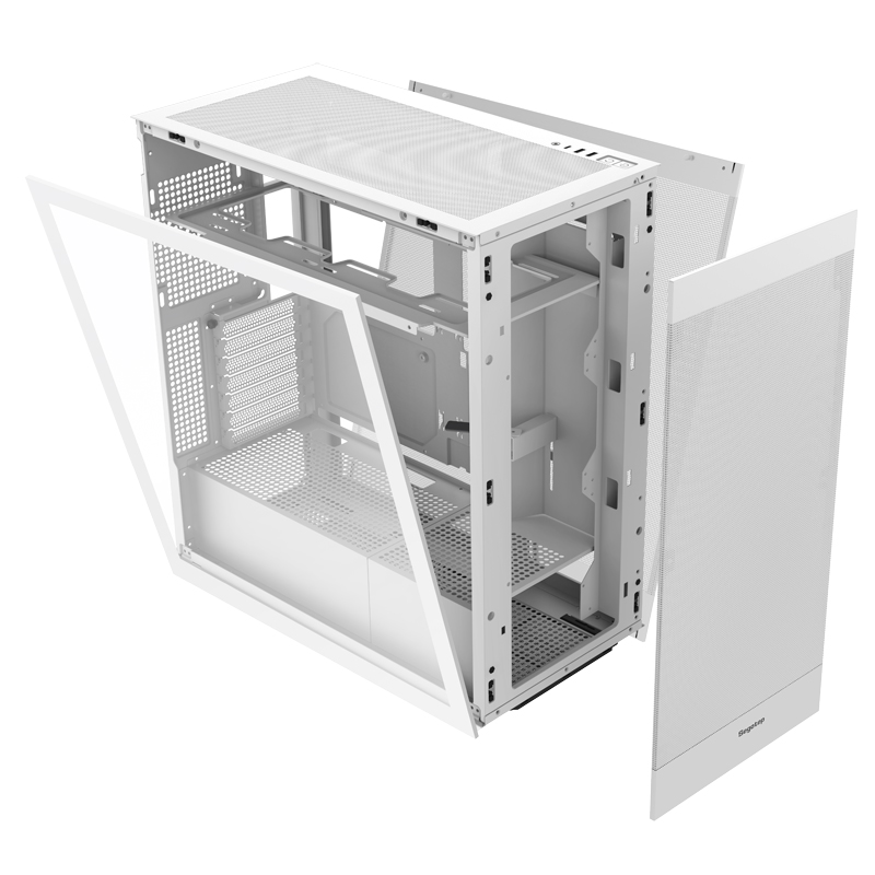 Segotep 鑫谷 孟菲斯-Flow冰川白机箱 买就送750W白色全模组电源 419元