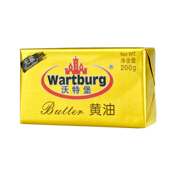 Wartburg 沃特堡 动脂黄油 淡味 200g 32.9元