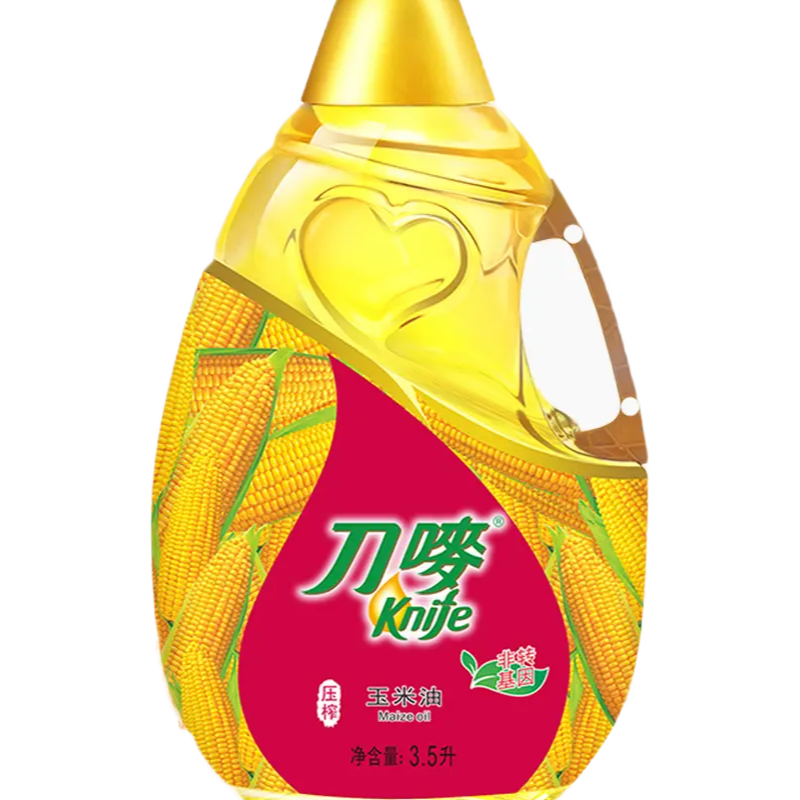 刀唛 香港知名品牌 刀唛压榨玉米油3.5L 66元