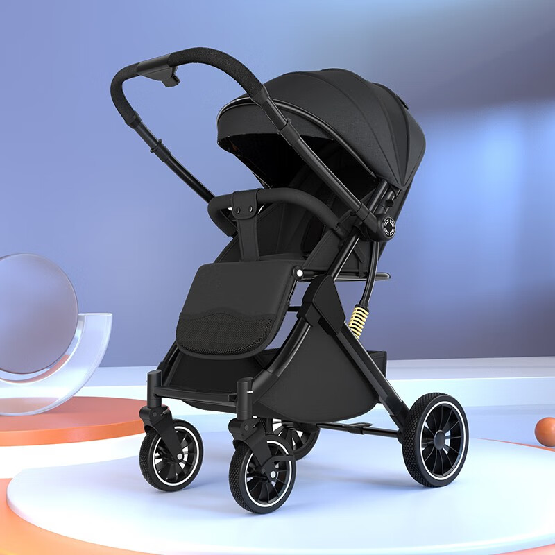BETSOCCI 贝舒驰 婴儿推车可坐可躺双向超轻便携折叠简易四轮手推车新生儿童