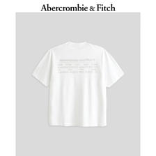 Abercrombie & Fitch 男装女装装 24春夏 美式风复古T恤 359280-1 白色 XL (180/116A) 236.8