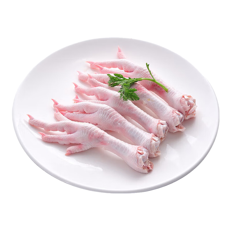 圣农 鸡长爪 净重2斤 冷冻 白羽鸡卤鸡爪柠檬鸡爪食材 烤鸡爪 清真 95元(合31
