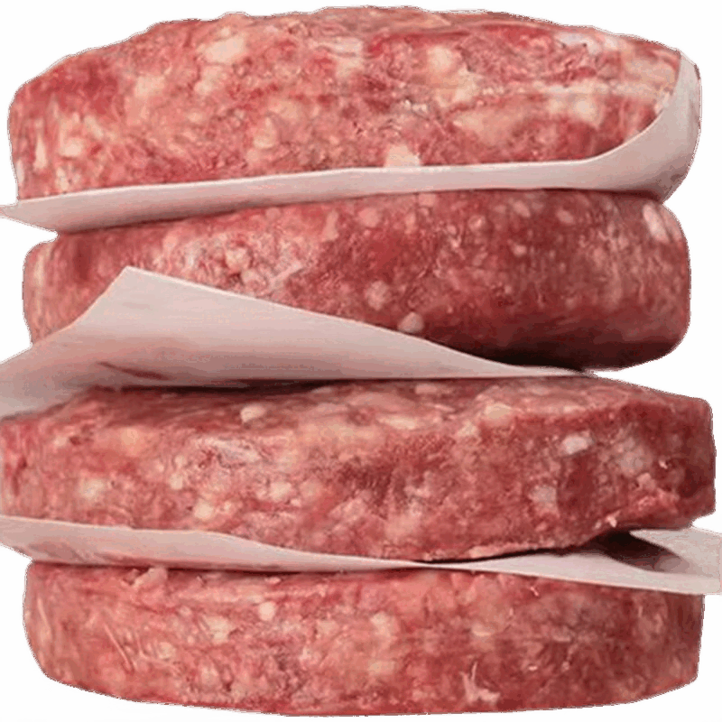 澳洲进口安格斯原切牛肉饼 100g×5片*2件