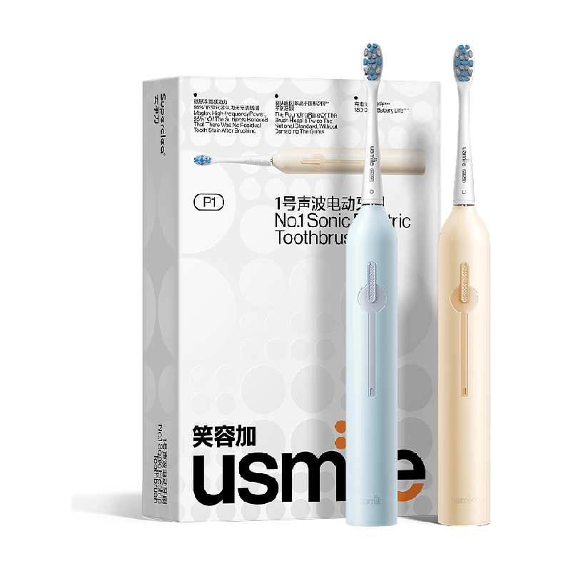 usmile 笑容加 1号刷电动牙刷 P1 ￥127.3