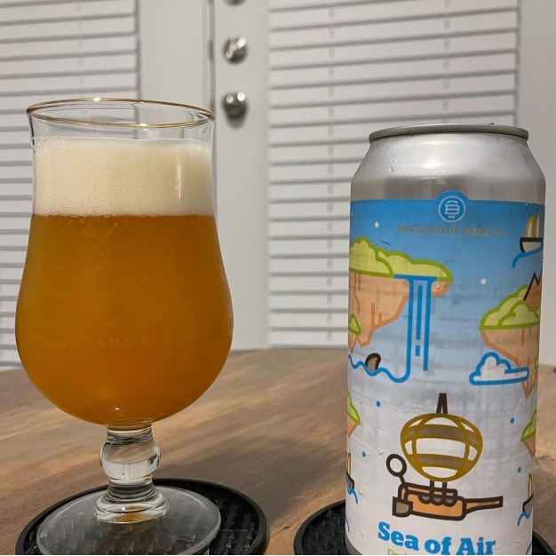 值选：BURLINGTON 伯灵顿 空气之海 双倍浑浊IPA 473ml/单罐 20.1元包邮