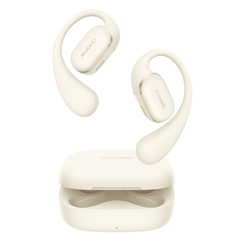 国家补贴：华为 HUAWEI FreeArc 挂耳式真无线单动圈蓝牙耳机 暖云白 399元