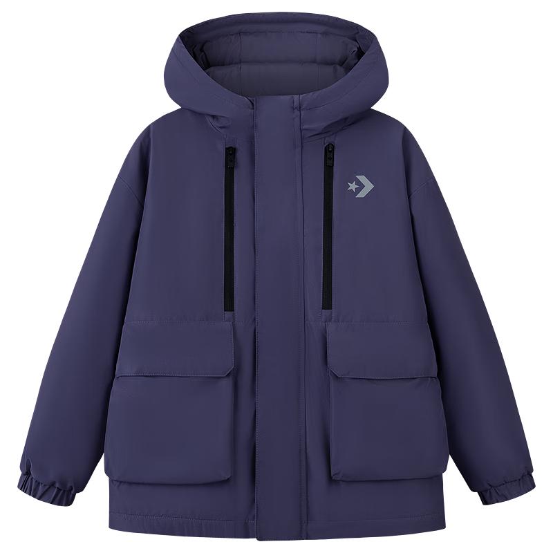 匡威 防泼水纯色户外防风加绒保暖外套 169.75元（需用券）