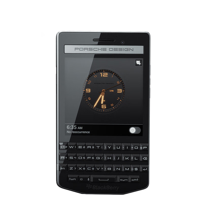 BlackBerry 黑莓 KEYONE p9983保时捷全键盘三网通联通4G电信手机 9983银色 官方标