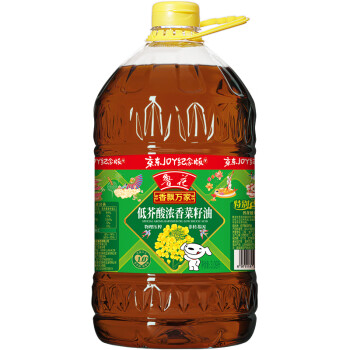 luhua 鲁花 低芥酸浓香菜籽油 3.09L ￥36.13
