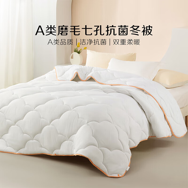 BLISS 百丽丝 A类七孔抗菌加厚冬被 200cm×230cm 94.5元