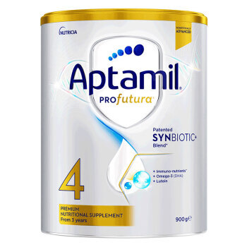 Aptamil 爱他美 澳洲白金版 儿童配方奶粉 4段(36个月以上) 900g 新西兰原装进口 225元