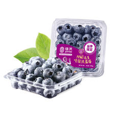 1号0点:佳沃（joyvio）云南当季蓝莓14mm+ 12盒原箱 约125g/盒 99.9元