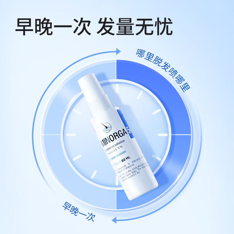 Bailleul 巴约尔（BAILLEUL）米诺地尔酊 5% 60ml*3瓶 319.88元（需凑单，共329.89元）