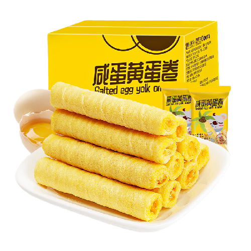 比比赞 咸蛋黄蛋卷 咸蛋黄味 760g 15.9元