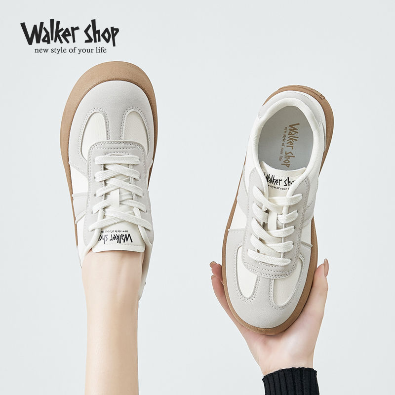 百亿补贴：Walker Shop 奥卡索 女士复古运动休闲鞋 125元