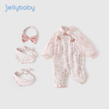 JELLYBABY 奶皮棉抑菌婴儿连体衣 ￥88.9