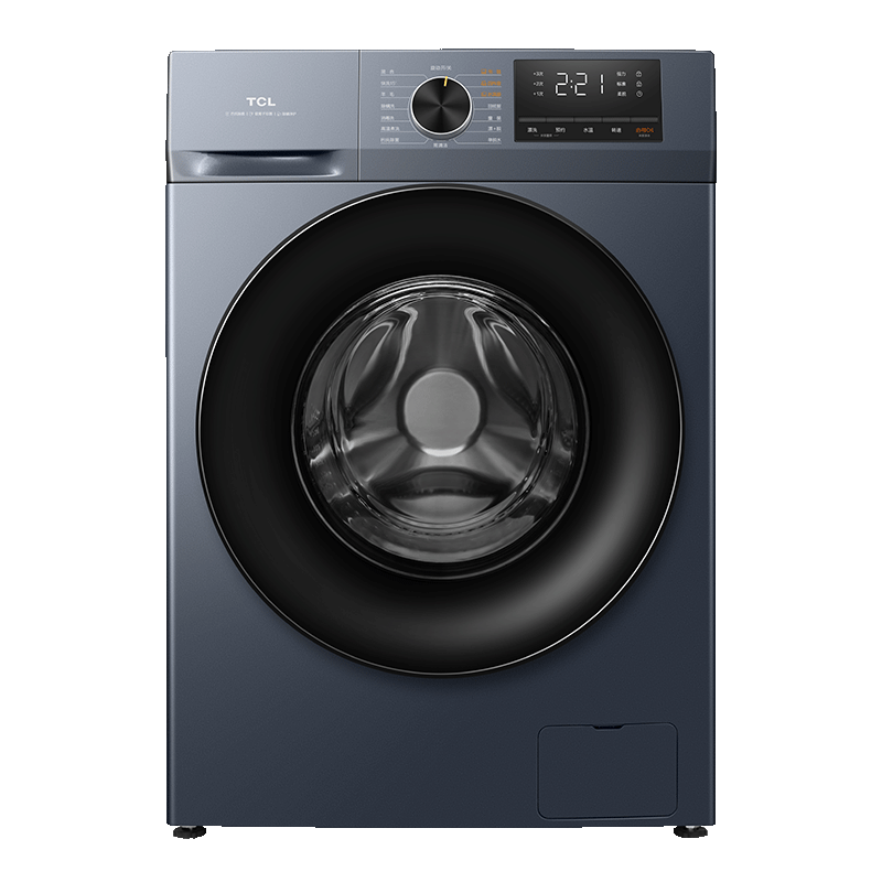 TCL 12KG超薄滚筒洗烘全家桶T6 大容量洗衣机 除菌除螨 洗净比1.1 超薄嵌入 微