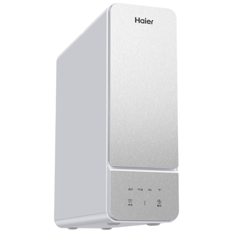 PLUS会员：Haier 海尔 鲜活水净水器 1000G大通量 厨下RO反渗透 HKC2400-R887D2U1 1259.