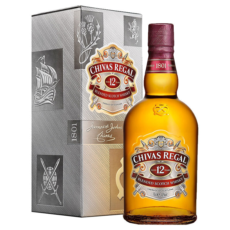 CHIVAS 芝华士 12年 调和 苏格兰威士忌 40%vol 180.51元（需用券）