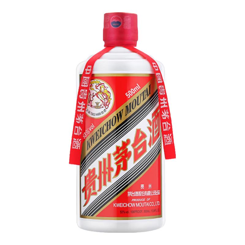 茅台 飞天茅台 53%vol 酱香型白酒 500ml 单瓶装 1849元