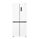 预售、PLUS会员：Midea 美的 60cm薄系列 十字四开门 超薄嵌入式冰箱 MR-457WUSPZE 