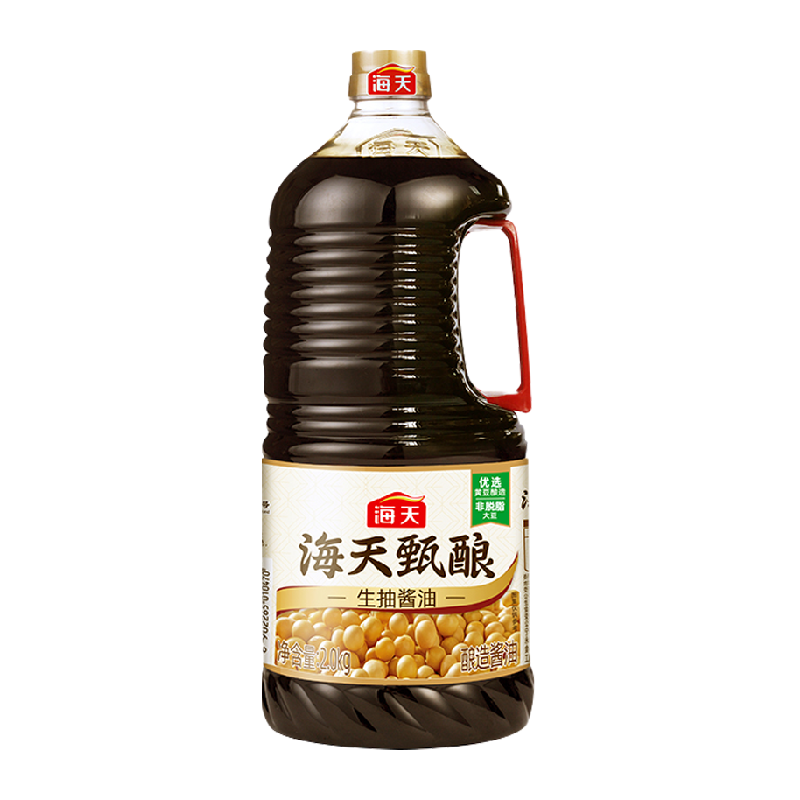 海天 甄酿生抽酱油2kg ￥10.26